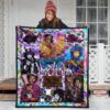 Jimi Hendrix Premium Quilt Blanket Singer Home Decor Custom For Fans 3