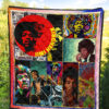 Jimi Hendrix Premium Quilt Blanket Singer Home Decor Custom For Fans 5