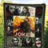 Joker Quote Premium Quilt Blanket Movie Home Decor Custom For Fans 5