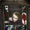 Joker Quote Premium Quilt Blanket Movie Home Decor Custom For Fans 7