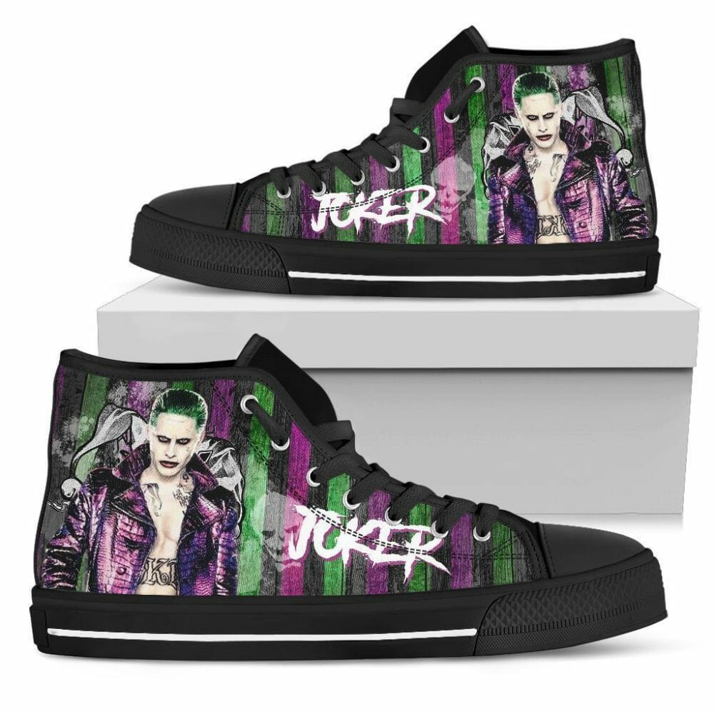 Joker Sneakers High Top Shoes Amazing Fan Gift Idea