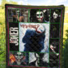 Joker The Clown Premium Quilt Blanket Movie Home Decor Custom For Fans 5