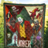 Joker The Clown Premium Quilt Blanket Movie Home Decor Custom For Fans 5