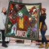 Joker The Clown Premium Quilt Blanket Movie Home Decor Custom For Fans 1