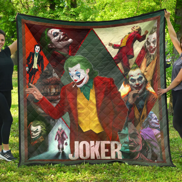 Joker The Clown Premium Quilt Blanket Movie Home Decor Custom For Fans