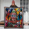 Joker The Clown Premium Quilt Blanket Movie Home Decor Custom For Fans 3