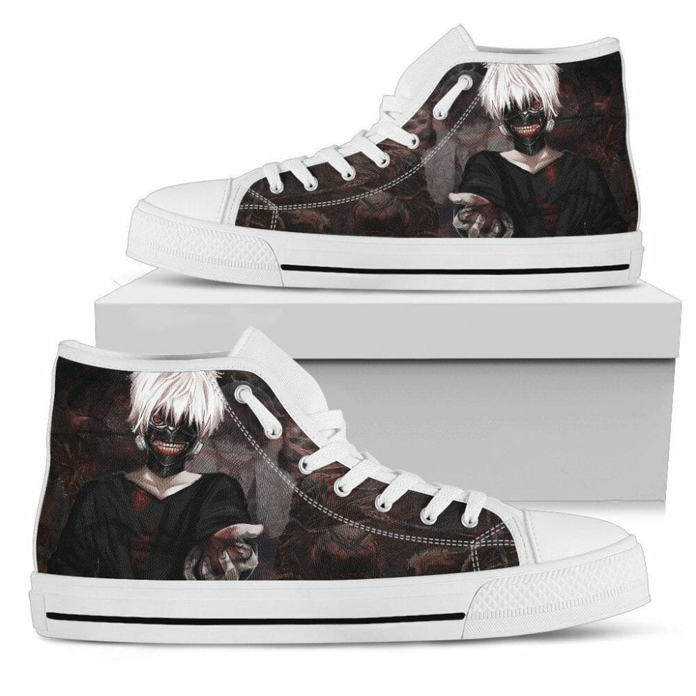 Ken Kanaki Tokyo Ghoul Anime Sneakers High Top Shoes