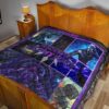 King T'Challa Black Panther Premium Quilt Blanket Movie Home Decor Custom For Fans 19