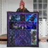 King T'Challa Black Panther Premium Quilt Blanket Movie Home Decor Custom For Fans 3