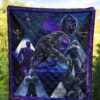 King T'Challa Black Panther Premium Quilt Blanket Movie Home Decor Custom For Fans 5