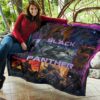 King T'Challa Black Panther Premium Quilt Blanket Movie Home Decor Custom For Fans 11