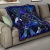 King T'Challa Black Panther Premium Quilt Blanket Movie Home Decor Custom For Fans 15
