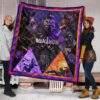 King T'Challa Black Panther Premium Quilt Blanket Movie Home Decor Custom For Fans 1