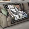 Kotaro Bokuto Haikyuu Premium Quilt Blanket Anime Home Decor Custom For Fans 15