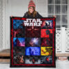 Kylo Ren Star Wars Premium Quilt Blanket Movie Home Decor Custom For Fans 3
