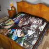 Levi Ackerman Attack On Titan Premium Quilt Blanket Anime Home Decor Custom For Fans 19