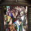 Levi Ackerman Attack On Titan Premium Quilt Blanket Anime Home Decor Custom For Fans 7