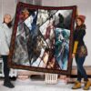Levi Ackerman Attack On Titan Premium Quilt Blanket Anime Home Decor Custom For Fans 1
