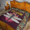 Love Divine Dragonfly Quilt Blanket Beautiful Gift Idea 15