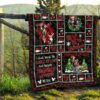 Merry Christmas Jack & Sally Quilt Blanket Xmas Gift 13