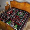 Merry Christmas Jack & Sally Quilt Blanket Xmas Gift 19