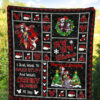 Merry Christmas Jack & Sally Quilt Blanket Xmas Gift 5