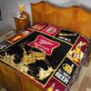 Miller High Life Quilt Blanket All I Need Is Beer Gift Idea 19