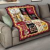 Miller High Life Quilt Blanket Funny Gift For Beer Lover 15