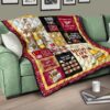 Miller High Life Quilt Blanket Funny Gift For Beer Lover 17