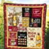 Miller High Life Quilt Blanket Funny Gift For Beer Lover 5