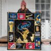 Miller Lite Quilt Blanket All I Need Is Beer Gift Idea 3