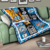 Miller Lite Quilt Blanket Funny Gift For Beer Lover 17