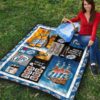 Miller Lite Quilt Blanket Funny Gift For Beer Lover 9