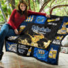 Modelo Especial Quilt Blanket All I Need Is Beer Gift Idea 11