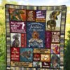 Mommy Dachshund Quilt Blanket 5