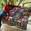 Mommy Rottweiler Quilt Blanket 11