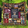 Mommy Rottweiler Quilt Blanket 1