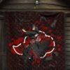 Naruto Anime Itachi Uchiha Power Crow Fading Premium Quilt Blanket 7