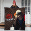 Naruto Anime Itachi Uchiha Rogue Ninja Premium Quilt Blanket 3