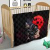 Naruto Anime Itachi Uchiha Spy Akatsuki Members Silhouette Premium Quilt Blanket 21