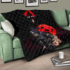 Naruto Anime Itachi Uchiha Spy Akatsuki Members Silhouette Premium Quilt Blanket 17