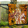 Naruto Anime Naruto Bijuu Mode Manga Background Premium Quilt Blanket 13