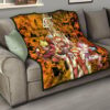 Naruto Anime Naruto Bijuu Mode Manga Background Premium Quilt Blanket 15