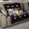 Naruto Anime Naruto Bijuu Mode Manga Black White Background Premium Quilt Blanket 15