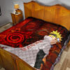 Naruto Anime Naruto Hokage Battle Moments Background Premium Quilt Blanket 19