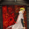 Naruto Anime Naruto Hokage Battle Moments Background Premium Quilt Blanket 7