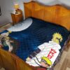 Naruto Anime Naruto Sage Mode And Minato Hokage Galaxy Premium Quilt Blanket 19