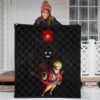 Naruto Anime Naruto Sage Mode With Four Tails Naruto Premium Quilt Blanket 3