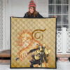 Naruto Anime Naruto Six Paths Sage Mode Orange Theme Premium Quilt Blanket 3