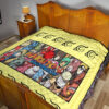 Naruto Anime Nine Jinchuriki With Bijuu Portrait Premium Quilt Blanket 19